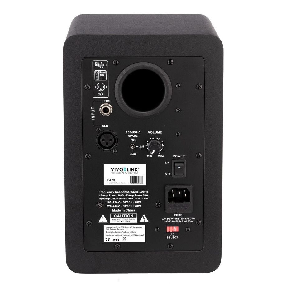 Boxa Vivolink VLSP70 2 cai negru 50W