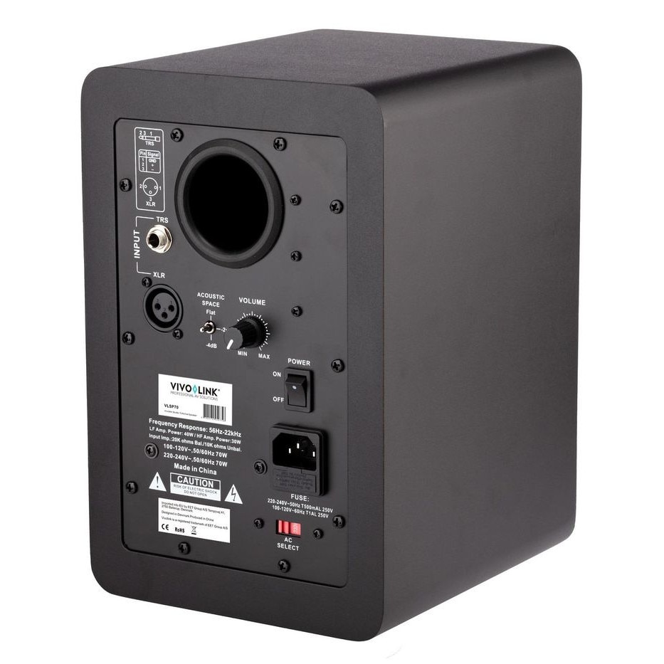 Boxa Vivolink VLSP70 2 cai negru 50W
