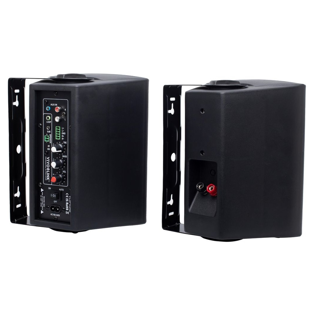 Boxe Vivolink VLSP65AB 2 cai, negru, 60W, 45-20000Hz