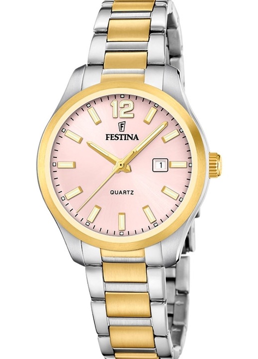 Дамски часовник Festina F20739/2 Кварцов Сребрист, Златист