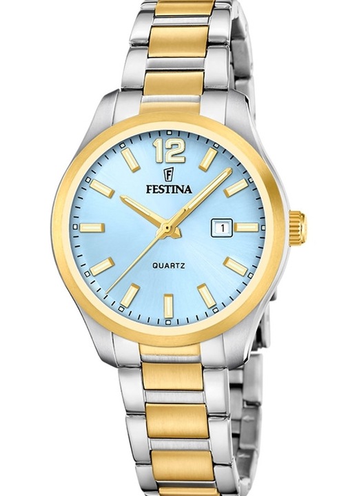 Дамски часовник Festina F20739/3 Кварцов Сребрист, Златист