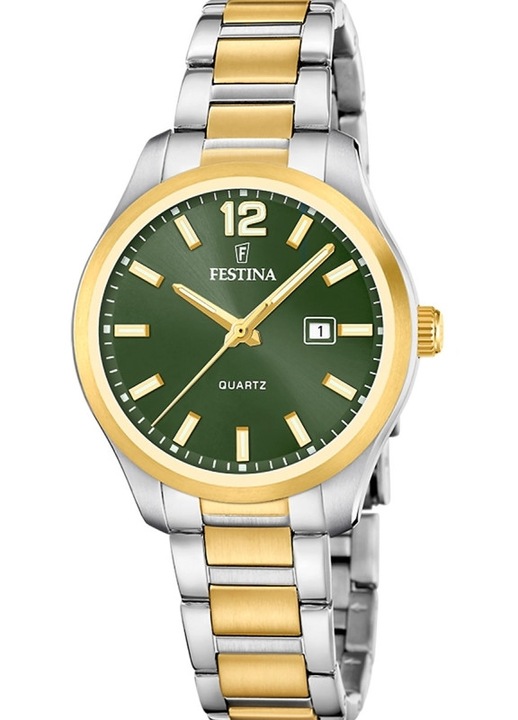 Дамски часовник Festina F20739/4 Quartz Сребрист, Златист