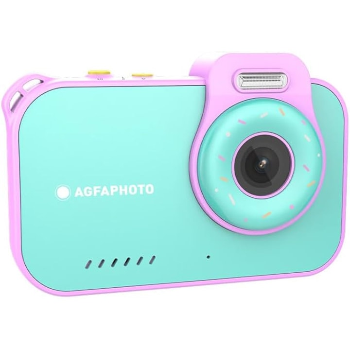 AgfaPhoto Realikids Cam Waterproof 2 vízálló gyermek fényképezőgép, kék