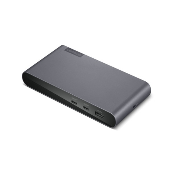 Lenovo USB-C univerzális dokkolóállomás, szürke, 154x80x24mm