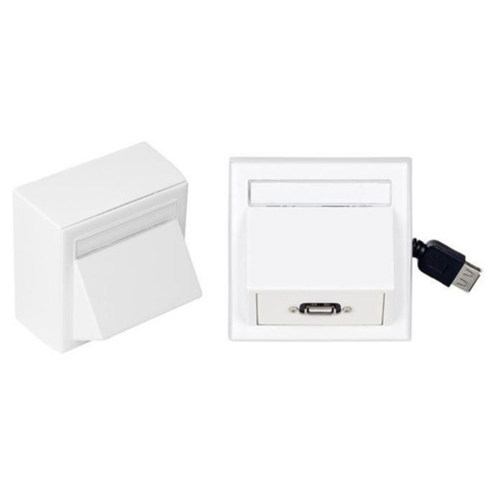 Vivolink USB A aljzat fehér 40g