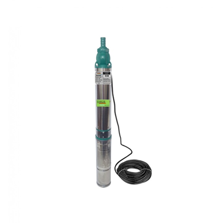 Pompa Apa Submersibila Multietajata de Mare Adancime, 1800W, 100 mm, 8 Turbine, 20M Cablu, 160m