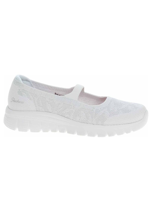 Balerini dama Skechers Graceful - Chic Motion, 38, alb