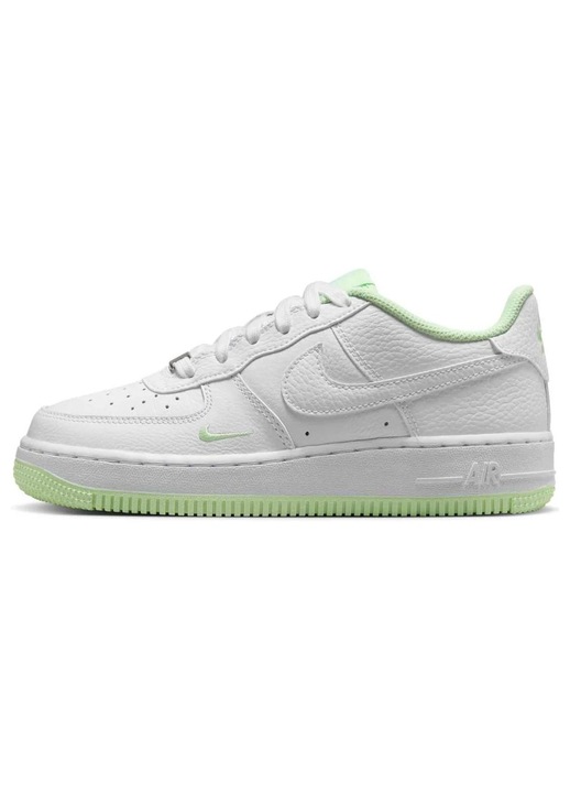 Pantofi sport unisex, Nike Air Force 1 LV8 "White Vapor Green" (GS) HJ4560-101, marimea 38.5EU