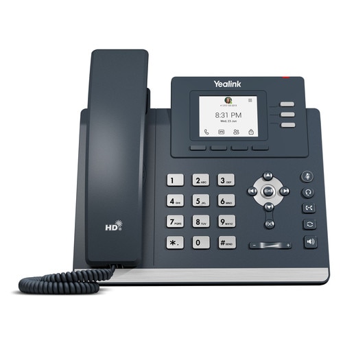 Mp52 Telefon IP Yealink MP52 E2 Teams, gri, ecran LCD 2.4
