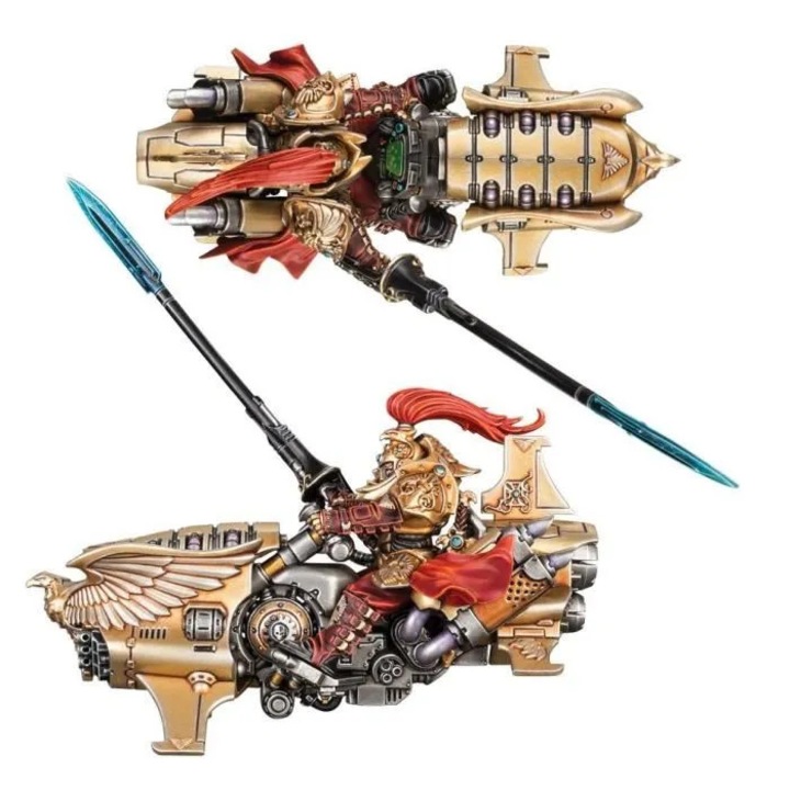Figurakészlet 3 Erény Praetor Dawneagle Jetbikes műanyag