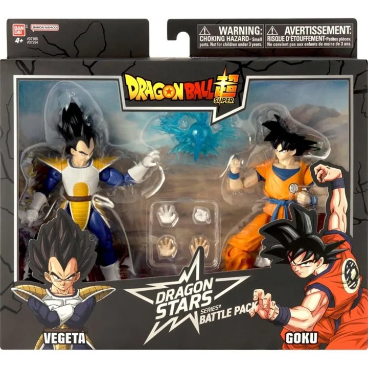 Figurine Dragon Ball Super Goku Vegeta set 2 17cm