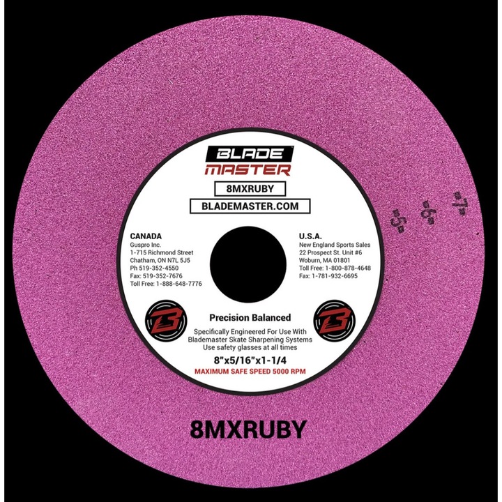 Blademaster piros Ruby 8MX csiszolókorong