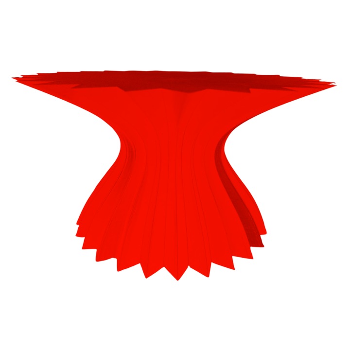 Премиум поставка за торта, тип Cake Stand, модерен дизайн, 170 x 85 мм - червен