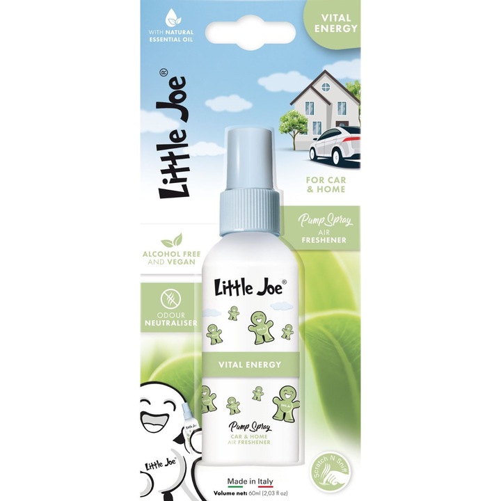 Odorizant auto, Little Joe, Pump Spray, Vital Energy
