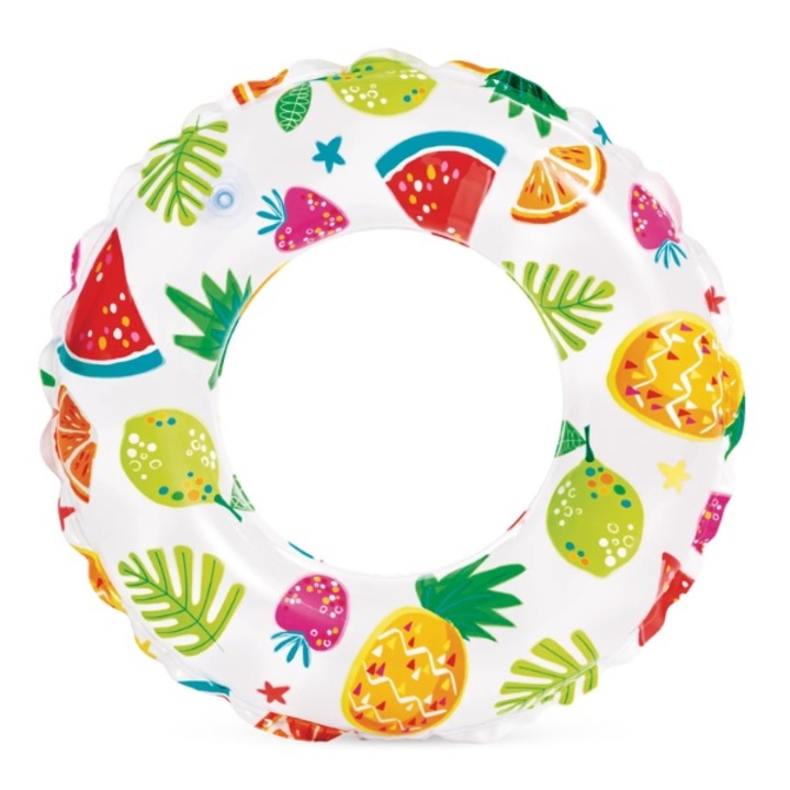 Colac gonflabil de inot 51 cm, Fructe, 3−6 ani Intex 59230