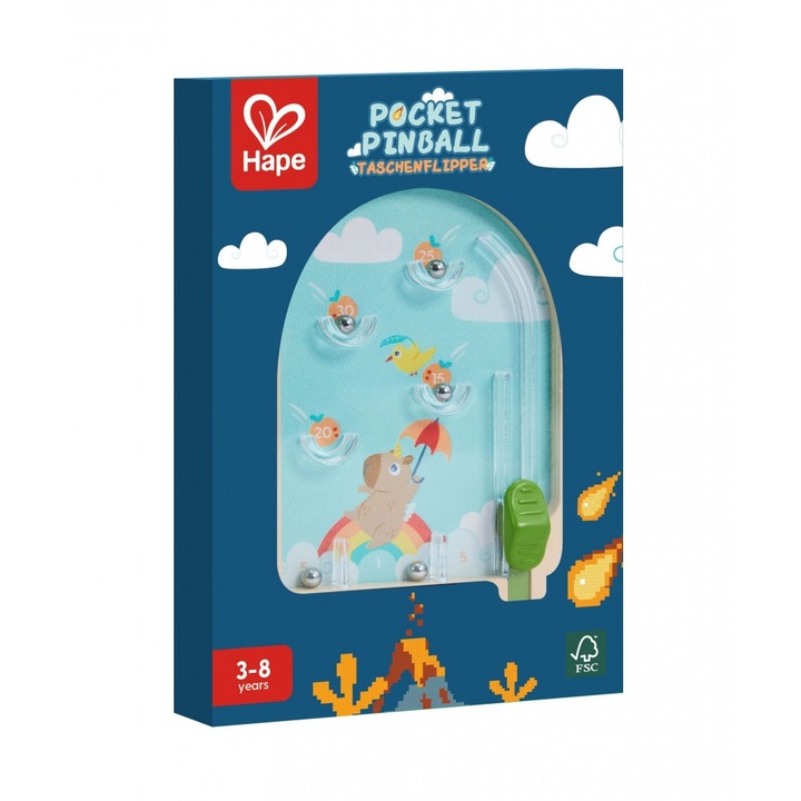 Fajáték, Hape, Zsebflipper