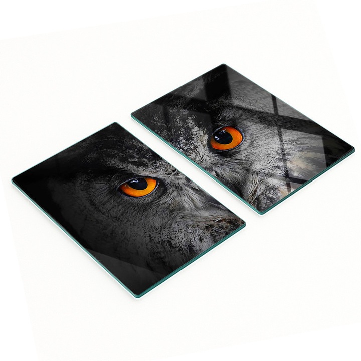 Tulup 2 db üveglap készlet 40x52cm csúszásmentes többszínű
