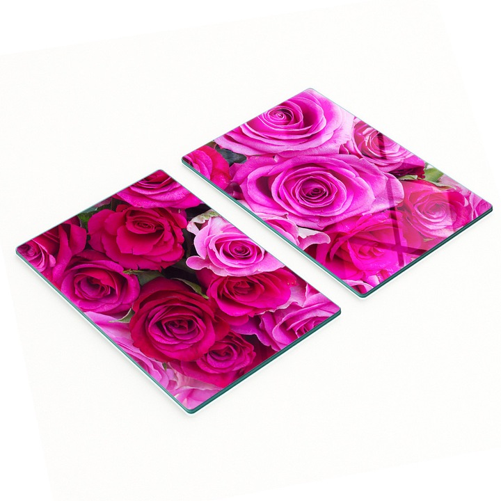 Tulup 2 db üveglap készlet 40x52cm csúszásmentes többszínű