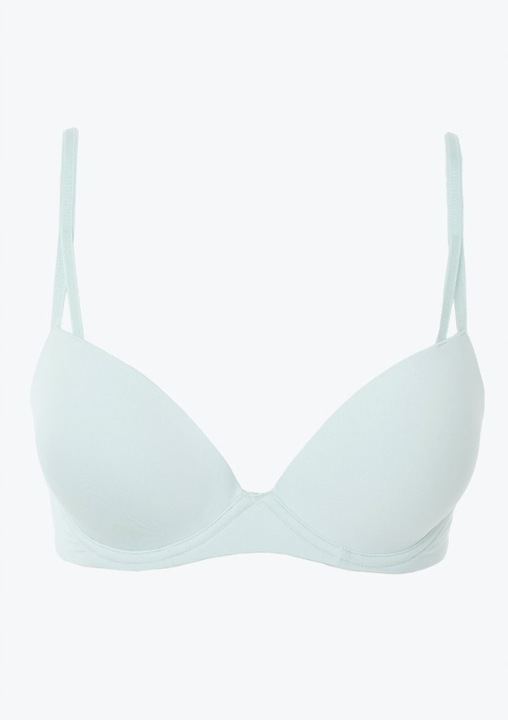 Calvin Klein melltartó, zöld, fém merevítős, nejlon, 80D EU