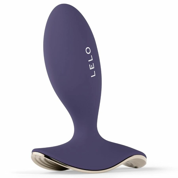 Plug vibrátor unisex LELO Surfer 2, orvosi szilikon, lila, közepes, USB, vízálló