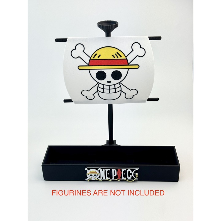 Стойка One Piece Kinder Surprise Maxi, пластмаса, капацитет 3 фигурки