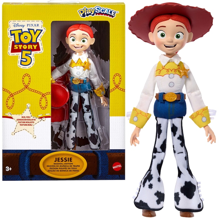 Disney Toy Story 5 – figurina de plus Jessie, 22 cm