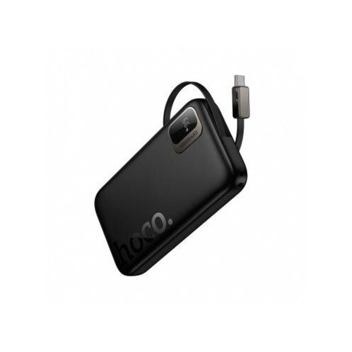 Baterie Externa Hoco Q51 10000mAh 20W PD 2 x USB-C Negru