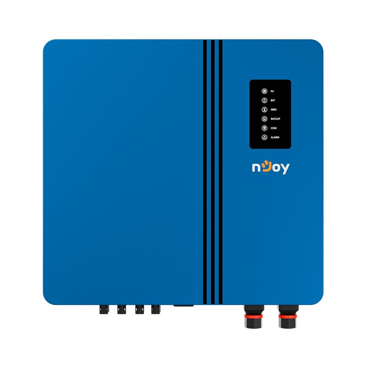 Invertor solar nJoy hibrid trifazat high-voltage Ascet HV 10K-50/3P2T3, IP65, eficienta 97.8%, 2 x MPPT
