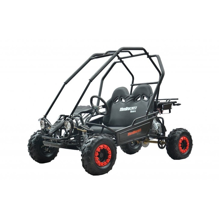 ATV BUGGY 125ccm MIDI pornire Buton, Marsalier Negru