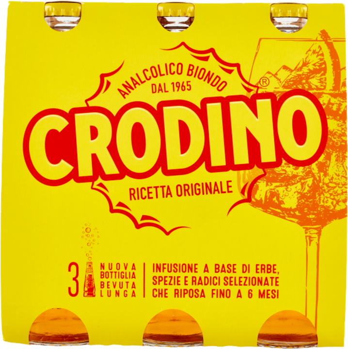 Biondo bautura aperitiva nealcoolica 3x175 ml - Crodino