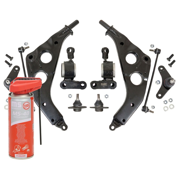 Комплект предно окачване Master-Sport, пълен, черен, за Mini R50 R53 R52