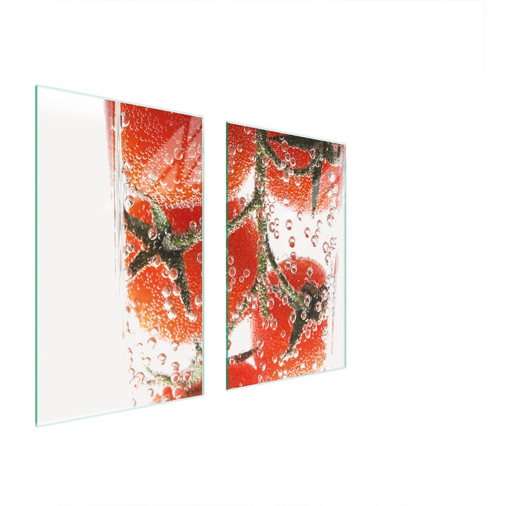 TMK ArtDeko többszínű tűzhelyvédő lap, 75x52cm