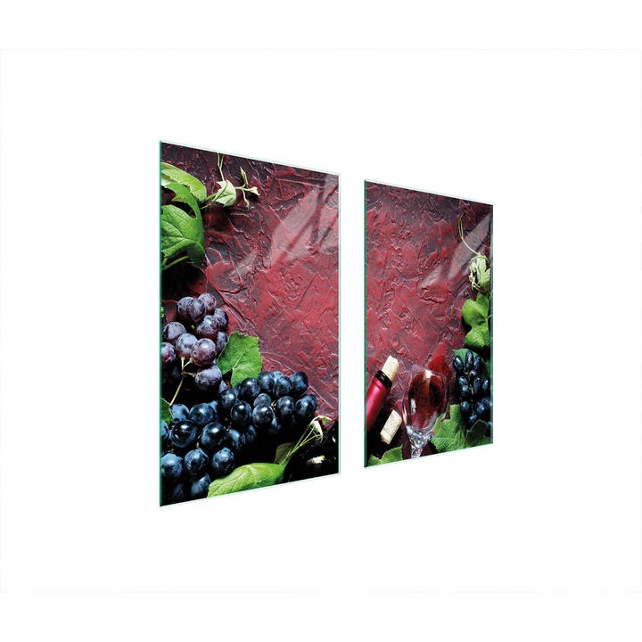 TMK ArtDeko üveg védőlap 75x52cm többszínű