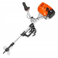 Motor barca pe benzina 2 timpi, 4 kW, 5.2 CP, cizma reglabila, motor outboard pentru ponton si barca gonflabila sau fibra