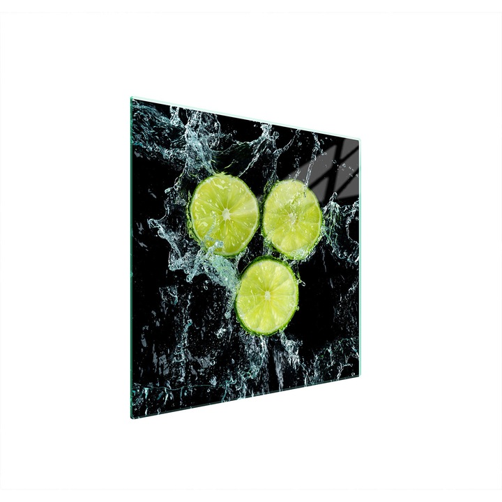 TMK ArtDeko 50x52cm sárga multifunkcionális üveg védőlemez