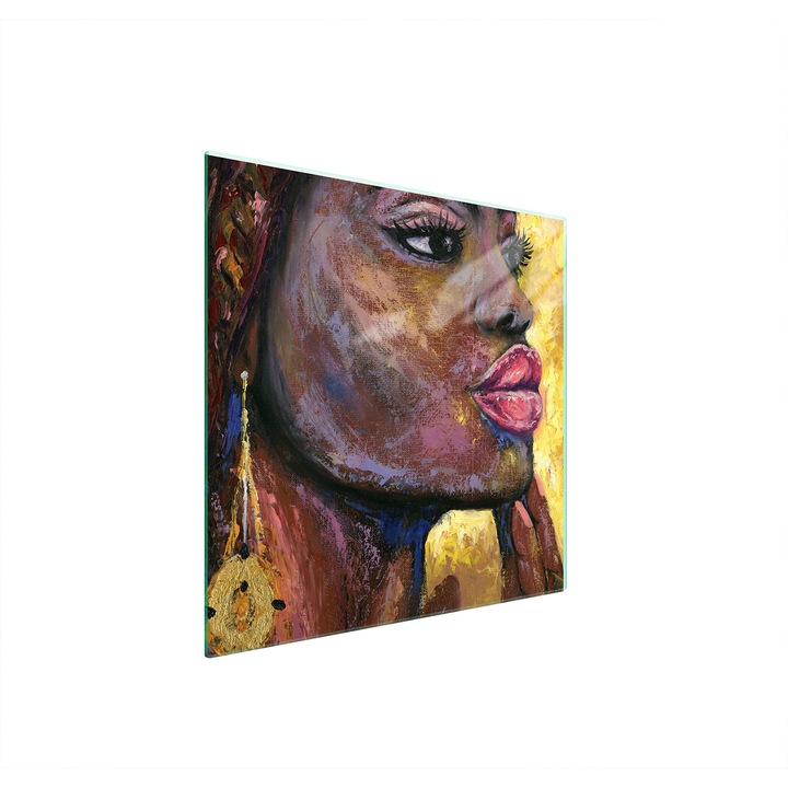 TMK ArtDeko üveg védőlap 50x52cm többszínű