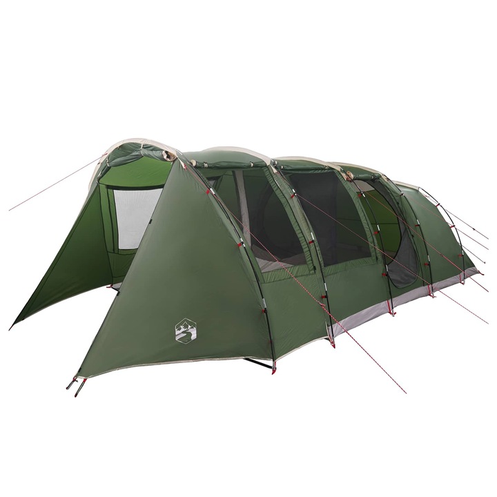 Cort tunel vidaXL, Verde 675 x 392 x 210 cm