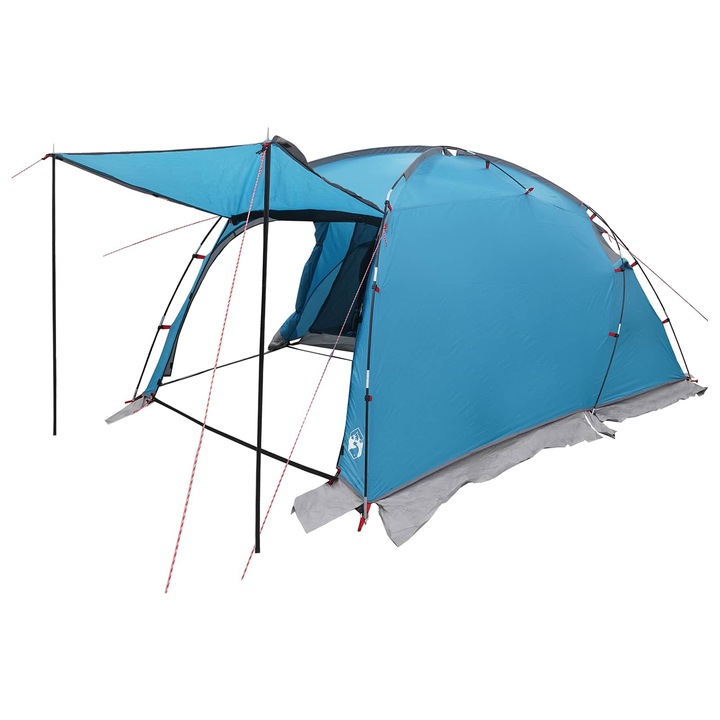 Cort tunel vidaXL, albastru 361 x 235 x 147 cm