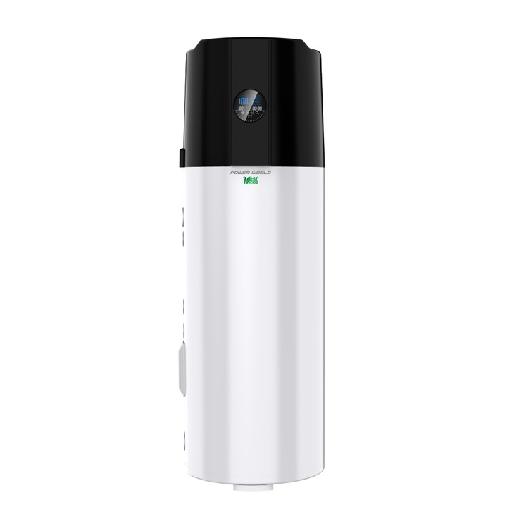 Boiler cu Pompa de caldura, aer-apa, R290, 1.8kWth, monofazat, 200L, PW005, Power World