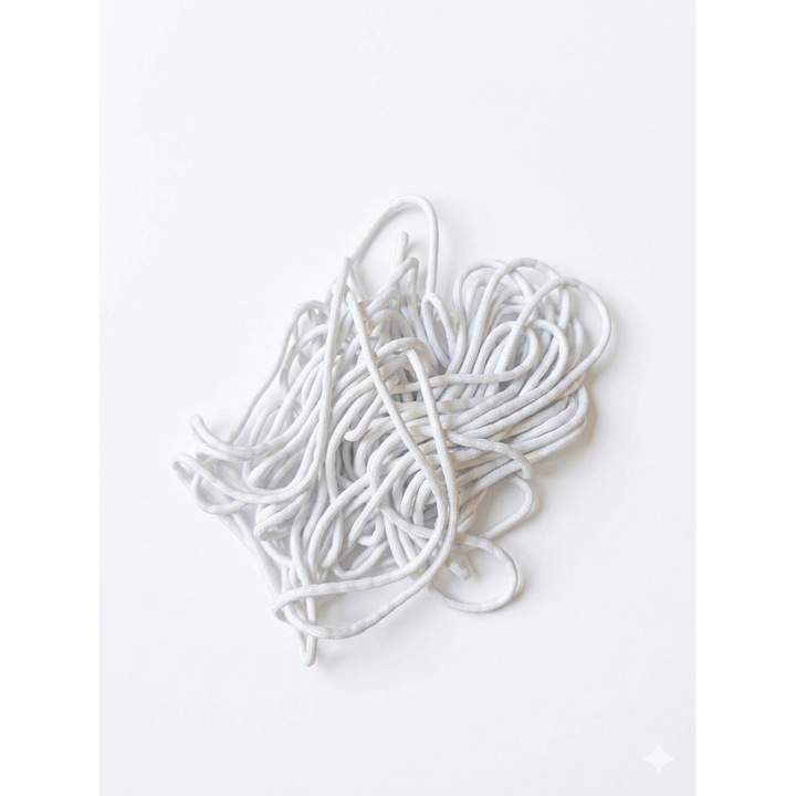 Greutate pentru perdele si draperii Flokatex, 35g/m, alb, set de 20 metri