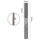 Pila de lemn din otel carbon 4 in 1, semirotunda, raspea plata pentru prelucrarea lemnului, raspea pentru sculptat, instrument grosier pentru prelucrarea lemnului, metal flexibil, plastic (20 cm)