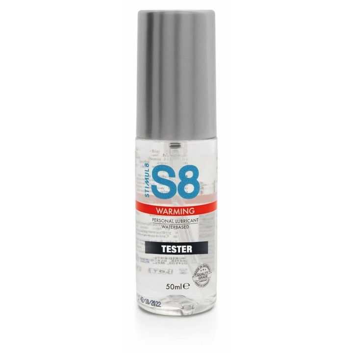 Stimul8 S8 intim gél, melegítő, 50ml, teszter