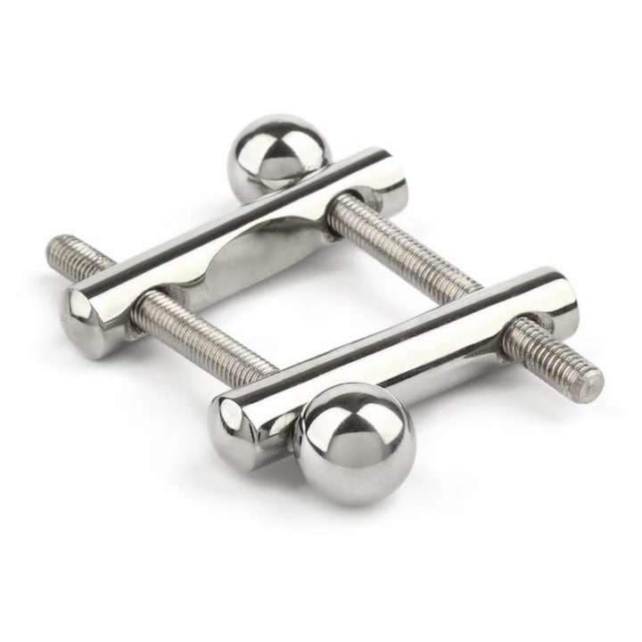 Set sfarcuri reglabile pentru sfarcuri Mr Steel Ultra, otel inoxidabil, argintiu, 6.5x1.2cm