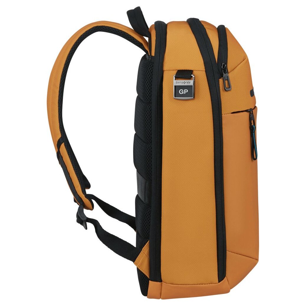 Rucsac laptop Samsonite Moderny 15,6 inch galben 44x28x18cm polyester