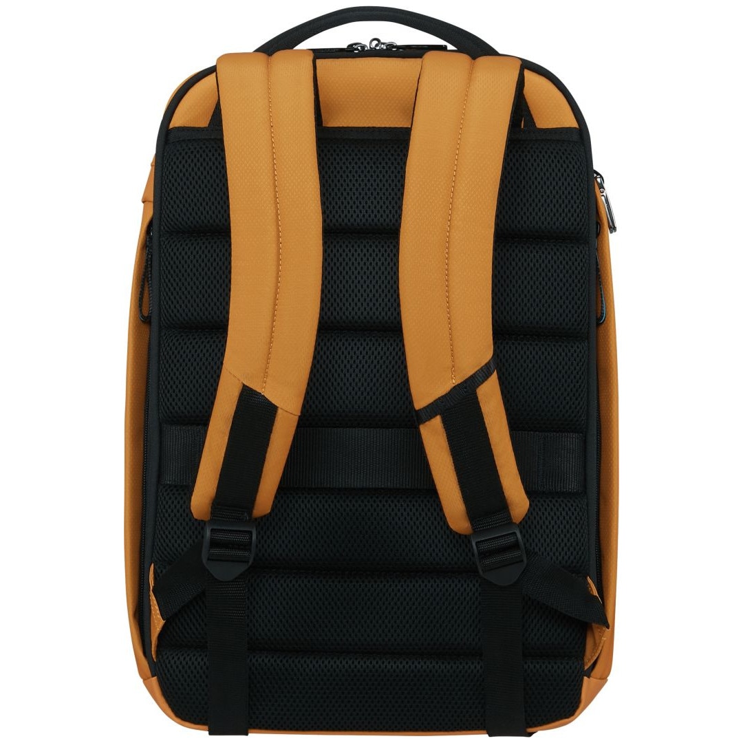 Rucsac laptop Samsonite Moderny 15,6 inch galben 44x28x18cm polyester