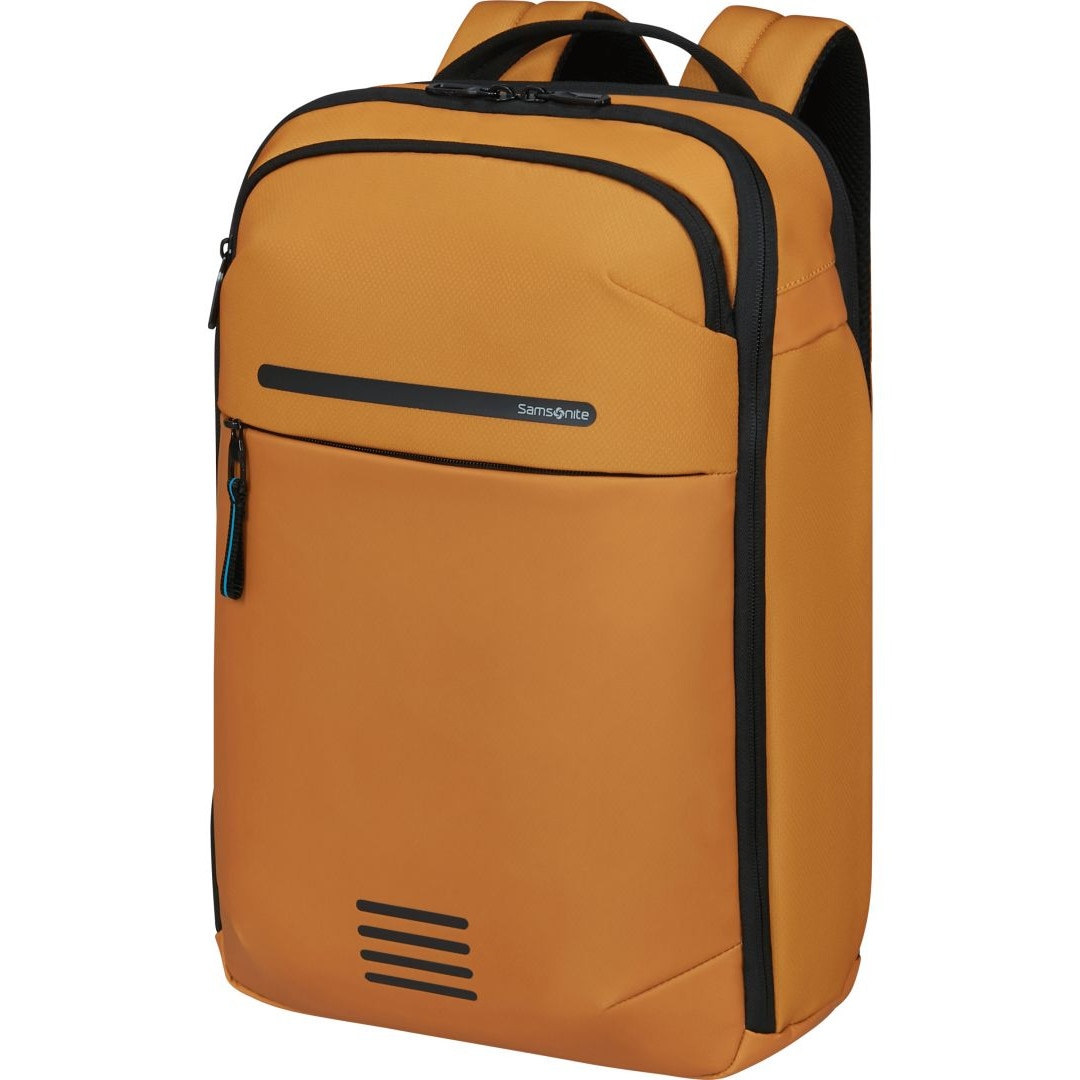 Rucsac laptop Samsonite Moderny 15,6 inch galben 44x28x18cm polyester