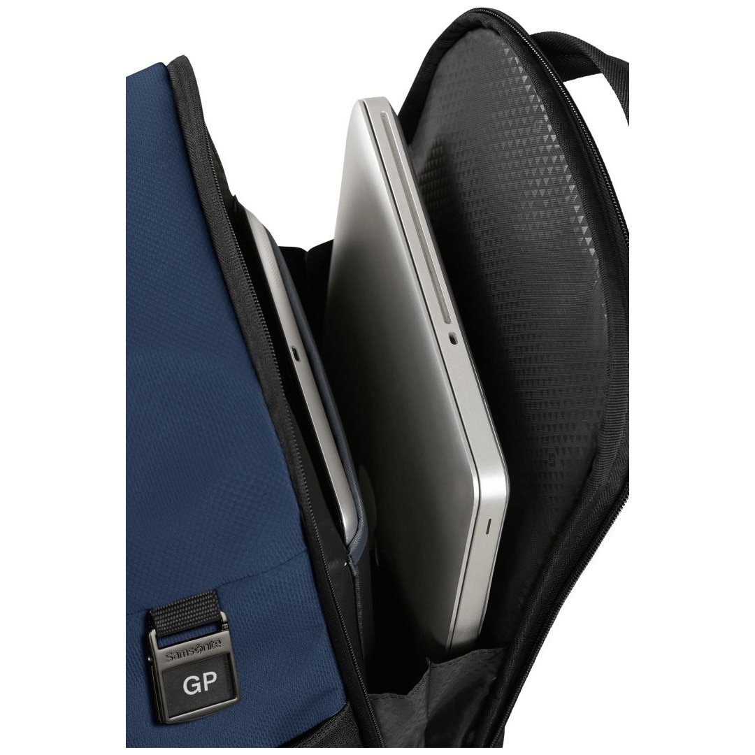 Rucsac laptop Samsonite Moderny 14,1 inch albastru 40x25x20cm polyester