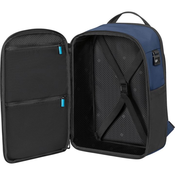 Rucsac laptop Samsonite Moderny 14,1 inch albastru 40x25x20cm polyester
