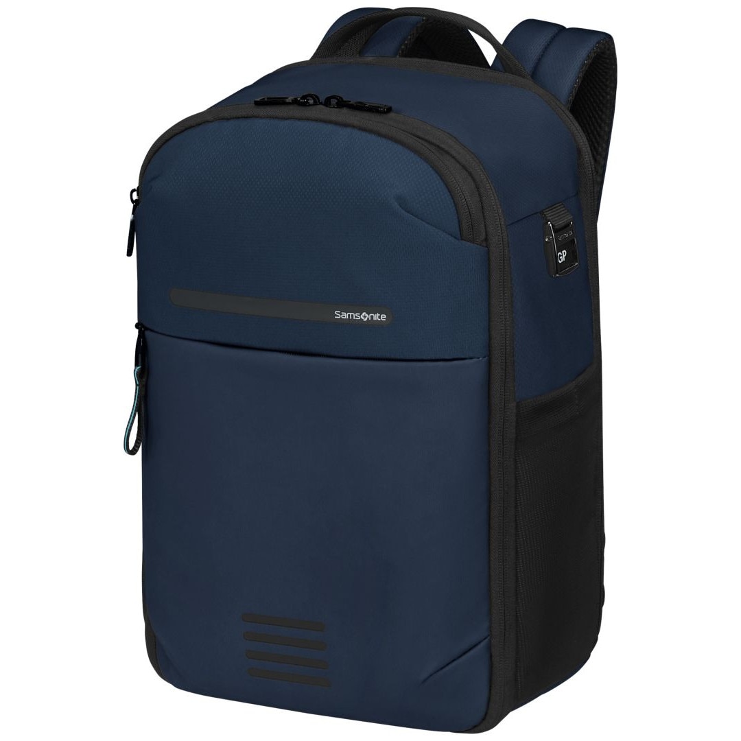 Rucsac laptop Samsonite Moderny 14,1 inch albastru 40x25x20cm polyester