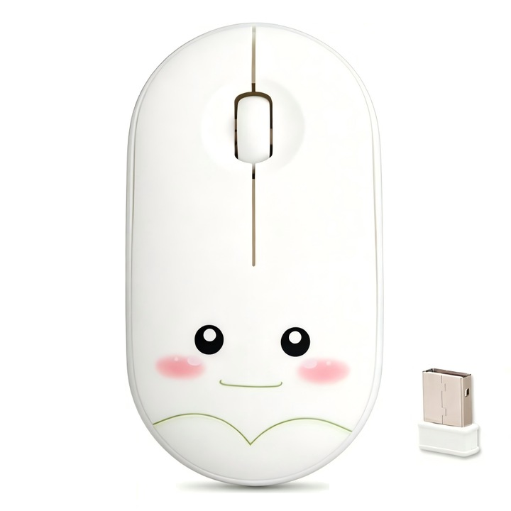 Mouse wireless Logitech M190, Albastru